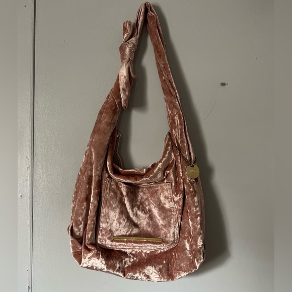 Steve Madden Plush Pink Hobo Bag - Picture 1 of 7